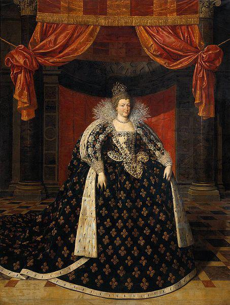  Portrait of Marie de' Medici.
